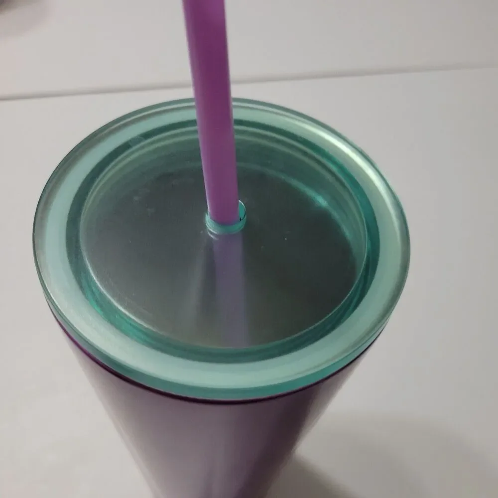Starbucks‎ Tumbler Spring 2022 Bright Purple Stainless Steel 24 Oz Venti Cup